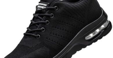 Rona Shoes Safety Shoes Safety Trainers Steel Toe Cap Trainers Work Shoes Steel Toe Shoes Lightweight Comfortable Stylish Non Slip for Men Women Ladies
