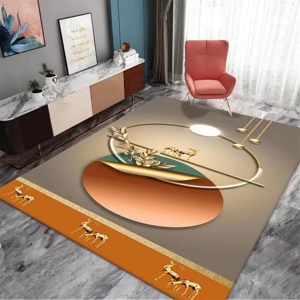 Rug Bedroom Living Room Kids Rug 3D Luxury Jewelry Animal Deer Carpet Boys Teens Mat Flannel Nursery Rug Runner Doormat Polyester Material – Easy Clean 120 X 180 Cm / 47.24″ X 70.86″ -2G2D9S0K0P5G9W7N Rug Bedroom Living Room Kids Rug 3D Luxury Jewelry Animal Deer Carpet Boys Teens Mat Flannel Nursery Rug Runner Doormat Polyester Material – Easy Clean 120 X 180 Cm / 47.24″ X 70.86″ -2G2D9S0K0P5G9W7N