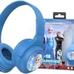 S&M Fashion Frozen Bluetooth Headphones for Kids, Wireless Over Ear Design, Soft Pads