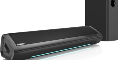 Saiyin Sound Bar with Subwoofer for TV, 17-inch TV Soundbar, 2.1ch Surround Sound System with Adjustable Bass, Volume Indicator and Bluetooth/Optical/AUX Input for TV, PC, Projector Saiyin Sound Bar with Subwoofer for TV, 17-inch TV Soundbar, 2.1ch Surround Sound System with Adjustable Bass, Volume Indicator and Bluetooth/Optical/AUX Input for TV, PC, Projector