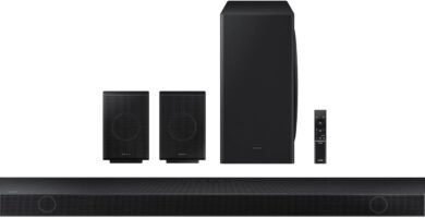 Samsung Q930B Soundbar Speaker (2022) – 9.1.4ch Surround Sound System With Alexa Built-In, Dolby Atmos DTS:X, Wireless Subwoofer & Rear Speakers With Spacefit Sound And Night & Voice Enhancer Samsung Q930B Soundbar Speaker (2022) – 9.1.4ch Surround Sound System With Alexa Built-In, Dolby Atmos DTS:X, Wireless Subwoofer & Rear Speakers With Spacefit Sound And Night & Voice Enhancer