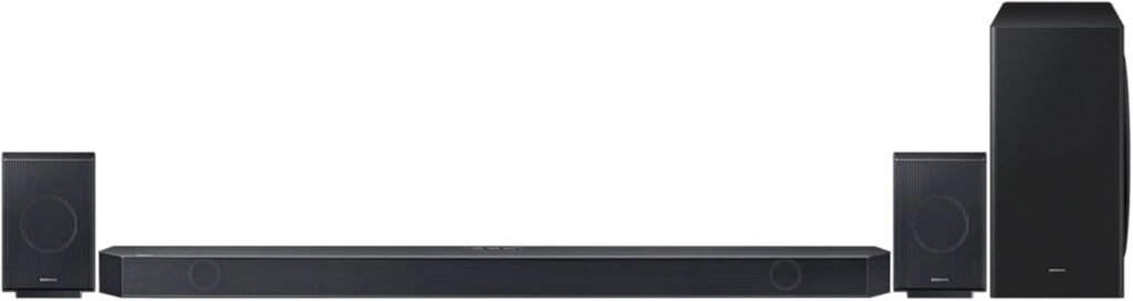 Samsung Q930C Soundbar Speaker (2023) – 17 Speaker Home Sound System With Adaptive Sound, Wireless Dolby Atmos And Wireless Subwoofer, Alexa Built In, Smart Surround Sound, Bluetooth, WiFi & Airplay