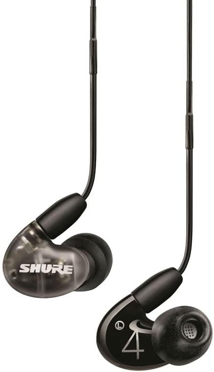 Shure Earbuds, Black, Aonic 4