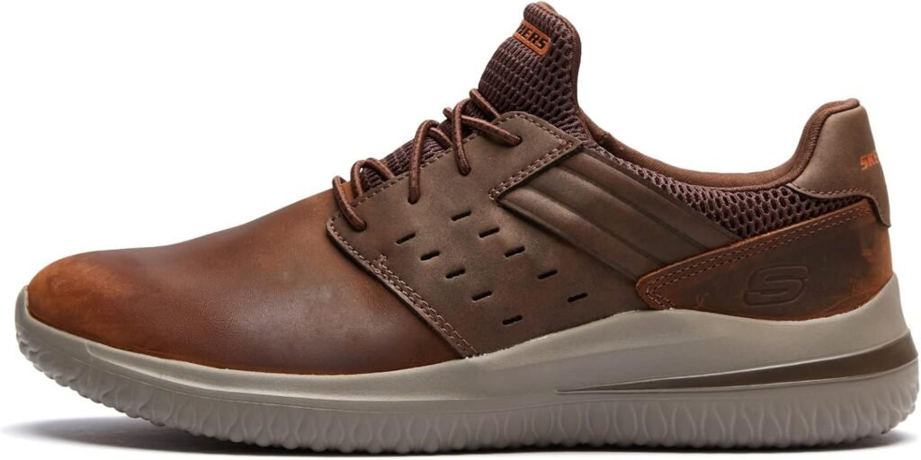 Skechers Men’s Delson 3.0 Ezra Sneaker Skechers Men’s Delson 3.0 Ezra Sneaker