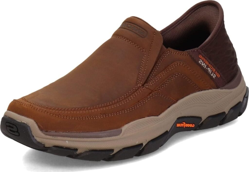 Skechers Men’s Respected-Elgin Hands Free Slip-in Moccasin Skechers Men’s Respected-Elgin Hands Free Slip-in Moccasin