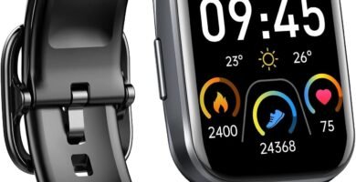 Smart Watch, 1.69″ HD Touch Screen Fitness Watch for Men Women, 25 Sports Modes Fitness Tracker with Heart Rate Sleep Monitor, Pedometer Activity Trackers, IP68 Waterproof Smartwatch for Android IOS Smart Watch, 1.69″ HD Touch Screen Fitness Watch for Men Women, 25 Sports Modes Fitness Tracker with Heart Rate Sleep Monitor, Pedometer Activity Trackers, IP68 Waterproof Smartwatch for Android IOS