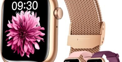 Smart Watch Women Bluetooth Call: 1.83″ Touch Screen Fitness Tracker Smartwatch Heart Rate Blood Pressure Oxygen Sleep Health Monitor Activity Step Counter 123 Sports IP67 Waterproof For Android Ios Smart Watch Women Bluetooth Call: 1.83″ Touch Screen Fitness Tracker Smartwatch Heart Rate Blood Pressure Oxygen Sleep Health Monitor Activity Step Counter 123 Sports IP67 Waterproof For Android Ios