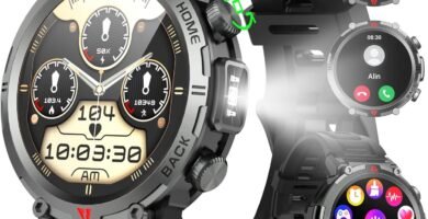 Smart Watch for Men Answer/Make Calls – 1.45“ Fitness Watch with Heart Rate/Sleep/SpO2 Monitor, 110+ Sports, Step Counter, IP68 Waterproof Mens Smartwatch for IOS Android, Valentines Gifts for Him Smart Watch for Men Answer/Make Calls – 1.45“ Fitness Watch with Heart Rate/Sleep/SpO2 Monitor, 110+ Sports, Step Counter, IP68 Waterproof Mens Smartwatch for IOS Android, Valentines Gifts for Him