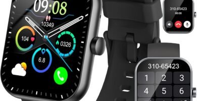 Smart Watch for Men Women (Answer/Make Call), 1.96″HD Screen Fitness Watch with Heart Rate/Sleep Monitor/SpO2/Pedometer, Activity Tracker 110+ Sport Modes, IP68 Waterproof Smartwatch for IOS Android Smart Watch for Men Women (Answer/Make Call), 1.96″HD Screen Fitness Watch with Heart Rate/Sleep Monitor/SpO2/Pedometer, Activity Tracker 110+ Sport Modes, IP68 Waterproof Smartwatch for IOS Android