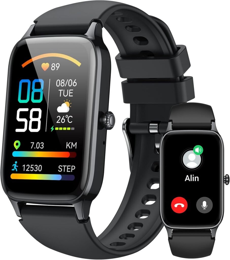 Smart Watch for Men Women Answer/Make Calls, 1.57″TFT Touch Display, Fitness Tracker with SpO2 Heart Rate Sleep Monitor, IP68 Waterproof Activity Tracker with 110 Sport Mode Smart Band for Android iOS Smart Watch for Men Women Answer/Make Calls, 1.57″TFT Touch Display, Fitness Tracker with SpO2 Heart Rate Sleep Monitor, IP68 Waterproof Activity Tracker with 110 Sport Mode Smart Band for Android iOS