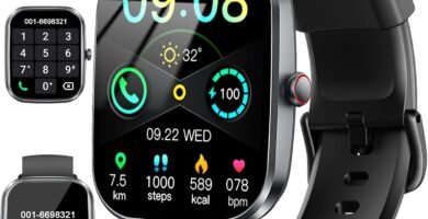 Smart Watch for Men Women Answer/Make Calls, 1.91″ HD Fitness Watch Smartwatch with Heart Rate Sleep SpO2 Monitor, 110+ Sports Step Counter, IP68 Waterproof Fitness Activity Trackers for Android iOS Smart Watch for Men Women Answer/Make Calls, 1.91″ HD Fitness Watch Smartwatch with Heart Rate Sleep SpO2 Monitor, 110+ Sports Step Counter, IP68 Waterproof Fitness Activity Trackers for Android iOS