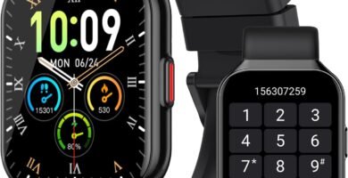 Smart Watch for Men Women Answer/Make Calls, 1.96″ HD Touch Screen Fitness Watch with Heart Rate/Sleep Monitor, Step Counter, 113+ Sports Activity Trackers, IP68 Waterproof Smartwatch for Android/iOS Smart Watch for Men Women Answer/Make Calls, 1.96″ HD Touch Screen Fitness Watch with Heart Rate/Sleep Monitor, Step Counter, 113+ Sports Activity Trackers, IP68 Waterproof Smartwatch for Android/iOS