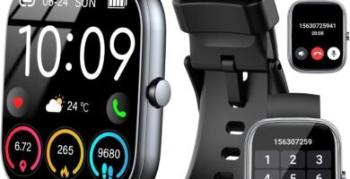 Smart Watch for Men/Women, Answer/Make Calls Fitness Watch, 1.91″ Smartwatches with Heart Rate/Sleep Monitor/Step Counter, 110+ Sports Fitness Tracker IP68 Waterproof Activity Trackers for Android IOS Smart Watch for Men/Women, Answer/Make Calls Fitness Watch, 1.91″ Smartwatches with Heart Rate/Sleep Monitor/Step Counter, 110+ Sports Fitness Tracker IP68 Waterproof Activity Trackers for Android IOS