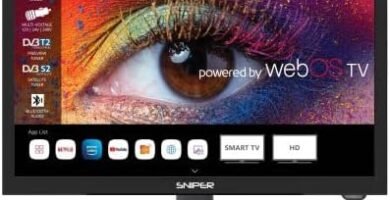 Sniper 19″ SMART LED Camping TV – webOS – Bluetooth 5.0, Wifi, Freeview Tuner, Satellite Tuner, Streaming & Catchup, 3 x HDMI, 2 x USB, Multimedia player, HD Sniper 19″ SMART LED Camping TV – webOS – Bluetooth 5.0, Wifi, Freeview Tuner, Satellite Tuner, Streaming & Catchup, 3 x HDMI, 2 x USB, Multimedia player, HD