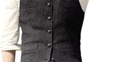 Solovedress Mens Vintage Waistcoat Tweed Wool Regular Fit Suit Vest for Wedding Groomsmen Solovedress Mens Vintage Waistcoat Tweed Wool Regular Fit Suit Vest for Wedding Groomsmen