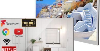 Soulaca 22inch Smart LED Mirror TV for Bathroom,1080P Waterpoof with Wi-Fi and Bluetooth, Integrated with Speaker Android 9.0 System,Model 2023 Soulaca 22inch Smart LED Mirror TV for Bathroom,1080P Waterpoof with Wi-Fi and Bluetooth, Integrated with Speaker Android 9.0 System,Model 2023