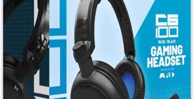Stealth C6-100 Black & Blue Over Ear Gaming Headset PS4/PS5, XBOX, Switch, PC with Flexible Mic, 3.5mm Jack, 1.5m Cable, Lightweight, Comfortable and Durable Stealth C6-100 Black & Blue Over Ear Gaming Headset PS4/PS5, XBOX, Switch, PC with Flexible Mic, 3.5mm Jack, 1.5m Cable, Lightweight, Comfortable and Durable