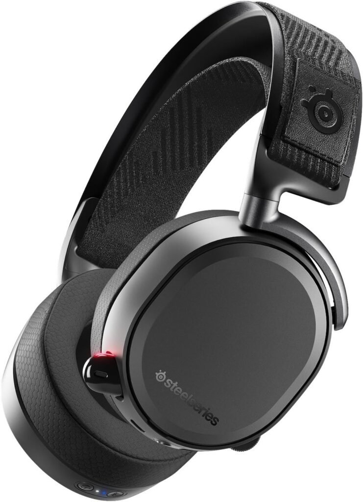 SteelSeries Arctis Pro Wireless – Gaming Headset – Hi-Res Speaker Drivers – Dual Wireless (2.4G & Bluetooth) – Dual Battery System – For PC, PS5 and PS4 – Black SteelSeries Arctis Pro Wireless – Gaming Headset – Hi-Res Speaker Drivers – Dual Wireless (2.4G & Bluetooth) – Dual Battery System – For PC, PS5 and PS4 – Black