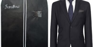 Suit Bag | Travel Garment Bags | Suit Bags for Men | Non Woven Breathable Suit Carrier | Travel bag | Double Zipper Suit Covers For Men |Anti Moth Coat Covers | Winter Clothes Storage Bags | 40″Black Suit Bag | Travel Garment Bags | Suit Bags for Men | Non Woven Breathable Suit Carrier | Travel bag | Double Zipper Suit Covers For Men |Anti Moth Coat Covers | Winter Clothes Storage Bags | 40″Black