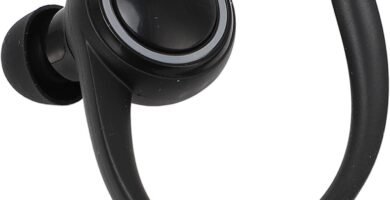 Sxhlseller Wireless Ear Hook Earphone, Over Ear Bluetooth Headphone with Mic for IOS for Android, Ergonomic Ear Hook Earbud Noise Cancelling for Sports Driving Business Sxhlseller Wireless Ear Hook Earphone, Over Ear Bluetooth Headphone with Mic for IOS for Android, Ergonomic Ear Hook Earbud Noise Cancelling for Sports Driving Business