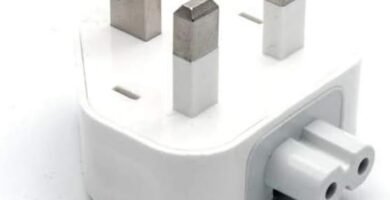 TB® UK Plug Duckhead Power Adapter with FUSE For All MacBooks USB-C Power Adapters, MagSafe and MagSafe 2 Power Adapters 10W 12W Replacement UK 3 Pin AC Power Adapter