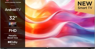 TCL 32S5400AFK 32-inch Television, HDR, FHD, Smart TV Powered by Android TV, Bezeless design (Kids Mode, Dolby Audio, compatible with Google assistant) TCL 32S5400AFK 32-inch Television, HDR, FHD, Smart TV Powered by Android TV, Bezeless design (Kids Mode, Dolby Audio, compatible with Google assistant)