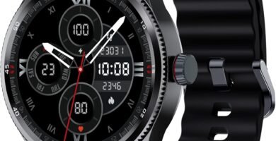 TOOBUR Smart Watch Men Women Alexa Built-in, Answer Make Call, IP68 Waterproof, Heart Rate/Step Counter/Sleep Tracker/100 Sports Run Swim, Fitness Sport Watch Compatible Android iOS, Metal Bezel TOOBUR Smart Watch Men Women Alexa Built-in, Answer Make Call, IP68 Waterproof, Heart Rate/Step Counter/Sleep Tracker/100 Sports Run Swim, Fitness Sport Watch Compatible Android iOS, Metal Bezel