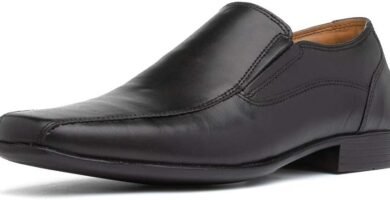 Thomas Crick Men’s ‘Moray’ Slip-on Shoes, Classic, Timeless and Durable Formal Shoes with a Smart and Sleek Upper, Crafted with Premium Quality Leather (Black/Tan) Thomas Crick Men’s ‘Moray’ Slip-on Shoes, Classic, Timeless and Durable Formal Shoes with a Smart and Sleek Upper, Crafted with Premium Quality Leather (Black/Tan)