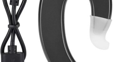 Tiiyee Non Ear Plug Bluetooth Headphones, Wireless Hands Free Ear Hook Bluetooth Headphone Painless Bone Conduction Headset for Smartphones Business Driving(Black) Tiiyee Non Ear Plug Bluetooth Headphones, Wireless Hands Free Ear Hook Bluetooth Headphone Painless Bone Conduction Headset for Smartphones Business Driving(Black)