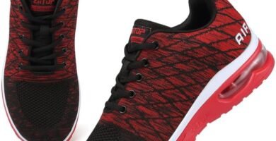 Trainers Mens Running Shoes Air Cushion Sports Shoes Casual Walking Shoes Fashion Ligthweight Breathable Athletic Sneakers Tennis Workout Gym Jogging Shoes