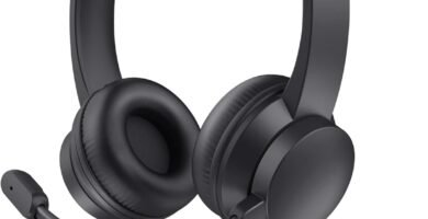 Trust Roha II USB Headset with Microphone On-Ear Lightweight Design, Adjustable Headband, PC Headset 1.8m Cable Wired Headphones with Microphone for Computer Laptop Mac Desktop Home Office Teams Zoom Trust Roha II USB Headset with Microphone On-Ear Lightweight Design, Adjustable Headband, PC Headset 1.8m Cable Wired Headphones with Microphone for Computer Laptop Mac Desktop Home Office Teams Zoom