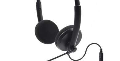 USB Headset with Noise Cancel-ling Microphone Stereo Sound Business Headphone for Laptop Computer Suitable Call Center Service Telephone Customer Service Soft phone Headset USB Headset with Noise Cancel-ling Microphone Stereo Sound Business Headphone for Laptop Computer Suitable Call Center Service Telephone Customer Service Soft phone Headset