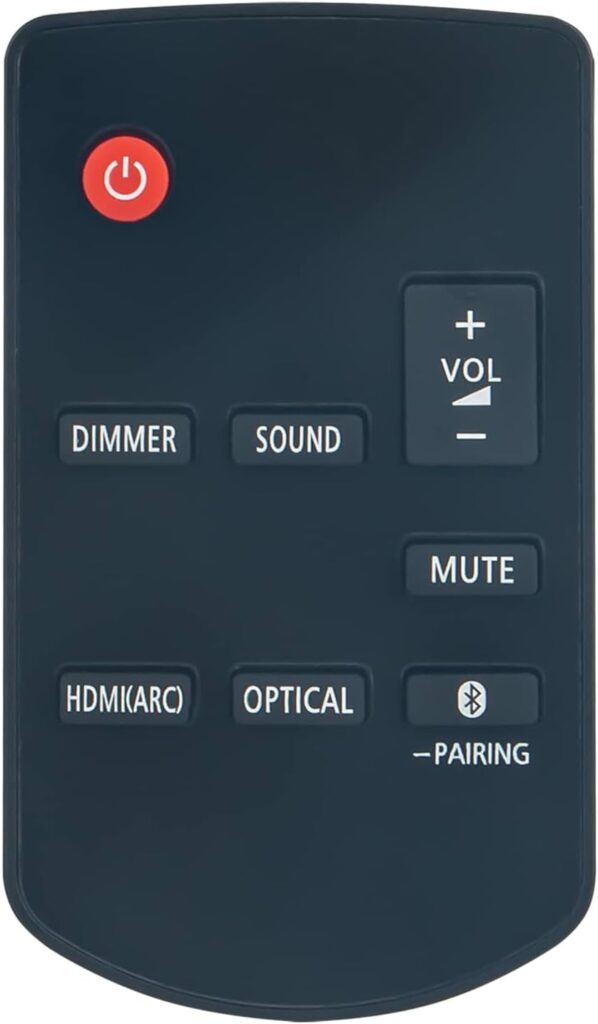 VINABTY N2QAYC000123 Replacement Remote Control fit for Panasonic Home Theater Audio System SC-HTB200 SC-HTB258 SC-HTB250 SC-HTB208 SC-HTB200EGK SC-HTB200EBK SCHTB200 SCHTB200EBKSCHTB200EGK VINABTY N2QAYC000123 Replacement Remote Control fit for Panasonic Home Theater Audio System SC-HTB200 SC-HTB258 SC-HTB250 SC-HTB208 SC-HTB200EGK SC-HTB200EBK SCHTB200 SCHTB200EBKSCHTB200EGK