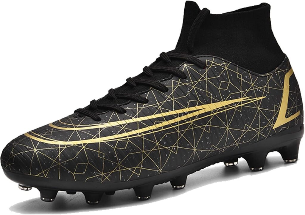 VTASQ Football Boots Men’s Breathable Turf High Top Spikes Soccer Shoes Outdoor Cleats Professional Athletics Sneakers Teens Wear-Resistence Soccer Shoes Unisex VTASQ Football Boots Men’s Breathable Turf High Top Spikes Soccer Shoes Outdoor Cleats Professional Athletics Sneakers Teens Wear-Resistence Soccer Shoes Unisex