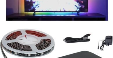 ValueLights Smart DreamColour RGBIC Wi-Fi TV Backlight, Home Cinema Kit, Fits 55-75 inch TVs, Works with Alexa and Google, App Control Music Sync Light Kit ValueLights Smart DreamColour RGBIC Wi-Fi TV Backlight, Home Cinema Kit, Fits 55-75 inch TVs, Works with Alexa and Google, App Control Music Sync Light Kit