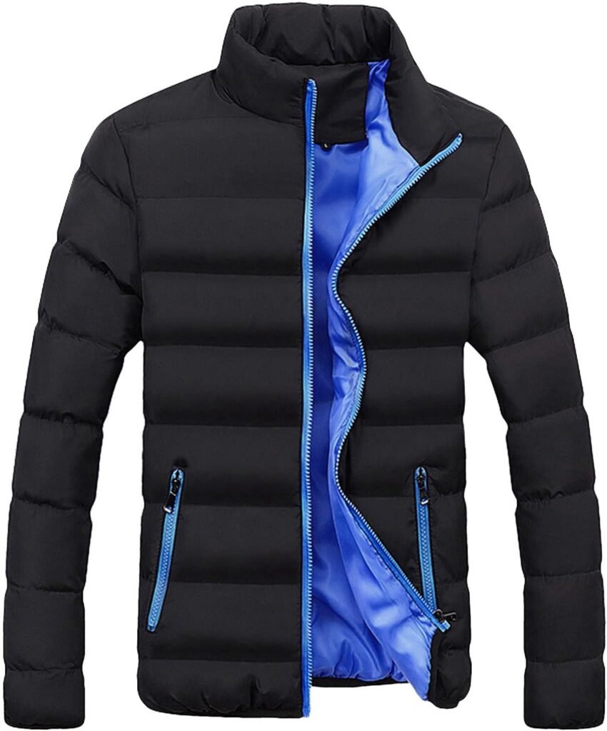 Winter Jackets For Men Softshell Jackets Leisure Sports Slim Fit Breadwear Thickened Coat Stand Collar Versatile Outerwear Coat Thick Windproof Quilted Puffer Jacket Winter Jackets For Men Softshell Jackets Leisure Sports Slim Fit Breadwear Thickened Coat Stand Collar Versatile Outerwear Coat Thick Windproof Quilted Puffer Jacket