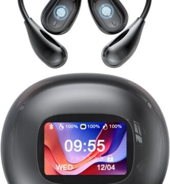 XINSRE XP7 AI Translator Earbuds Real Time,3-in-1 Language Translation Earbuds in 135 Languages & Accents with APP,Bluetooth 5.4 Open Ear Headphones with Smart Touch Screen for Travel Business XINSRE XP7 AI Translator Earbuds Real Time,3-in-1 Language Translation Earbuds in 135 Languages & Accents with APP,Bluetooth 5.4 Open Ear Headphones with Smart Touch Screen for Travel Business