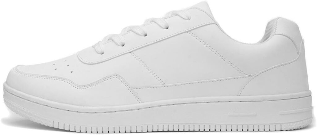 XL Axe Mens White Lace Up Trainer XL Axe Mens White Lace Up Trainer