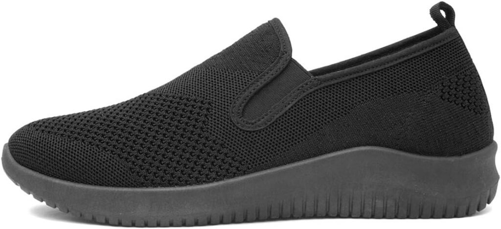 XL Elijah Mens Black Slip On Canvas Shoe XL Elijah Mens Black Slip On Canvas Shoe