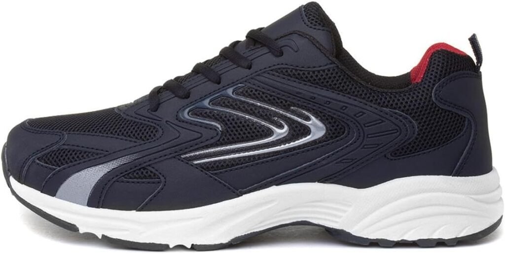 XL Weaver Mens Lace Up Navy Trainer