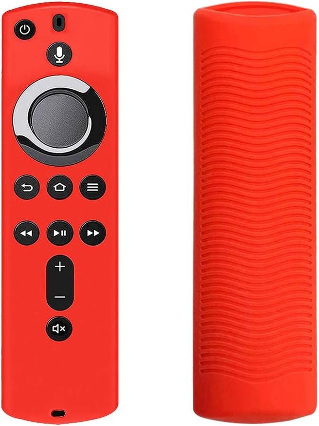Xuniu Protective Case Shockproof Skin Sleeve Replacement for Amazon Fire TV Stick 4K Remote Control Xuniu Protective Case Shockproof Skin Sleeve Replacement for Amazon Fire TV Stick 4K Remote Control
