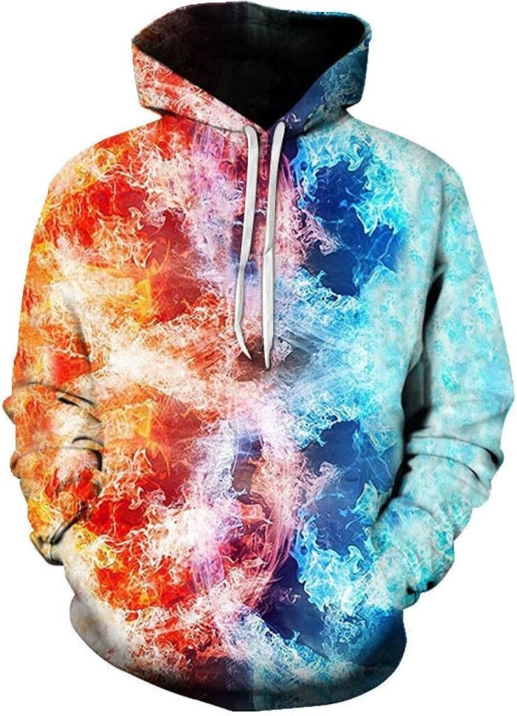 YANXIABH Cool colorful burning flame 3d hoodie fashion streetwear hip hop long sleeve sweatshirt jacket oversized YANXIABH Cool colorful burning flame 3d hoodie fashion streetwear hip hop long sleeve sweatshirt jacket oversized