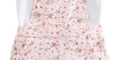 ZZLBUF Toddler Baby Girl Overalls Romper Outfit Kids Ruffle Sleeve Tops T-Shirt + Floral Suspender Pocket Shorts Clothes Set ZZLBUF Toddler Baby Girl Overalls Romper Outfit Kids Ruffle Sleeve Tops T-Shirt + Floral Suspender Pocket Shorts Clothes Set