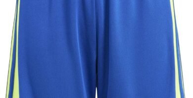 adidas Boy’s Squadra 21 Shorts, Team Royal Blue/Team Solar Yellow/Team Royal Blue, 5-6 Years adidas Boy’s Squadra 21 Shorts, Team Royal Blue/Team Solar Yellow/Team Royal Blue, 5-6 Years