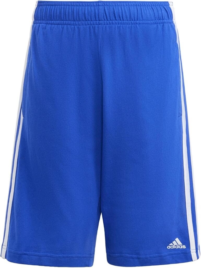 adidas Unisex Kids Essentials 3-Stripes Knit Shorts Shorts adidas Unisex Kids Essentials 3-Stripes Knit Shorts Shorts