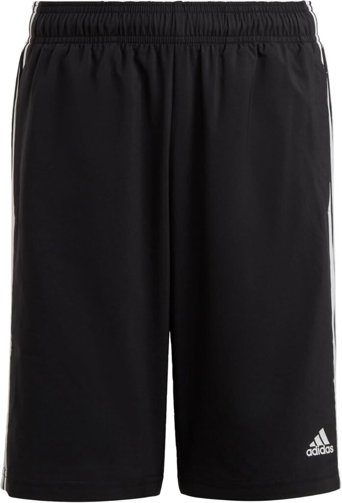 adidas Unisex Kids Essentials 3-Stripes Woven Shorts Casual Shorts adidas Unisex Kids Essentials 3-Stripes Woven Shorts Casual Shorts