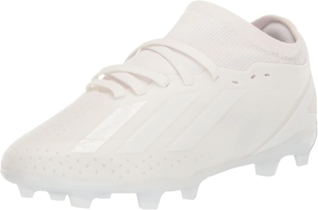 adidas Unisex Kids’ Football Boot X Crazyfast.3 Dry Natural Grass (Teens),