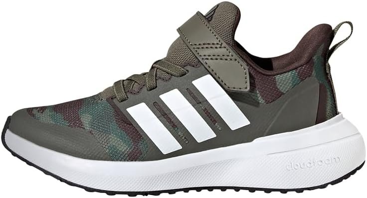 adidas Unisex Kid’s Fortarun 2.0 Cloudfoam Elastic Lace Top Strap Sneaker