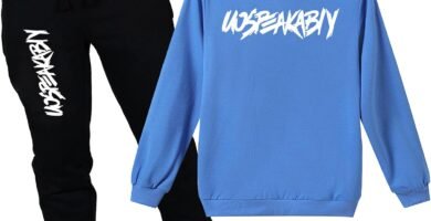 amropi Boy’s Hoodie Tracksuit Sweatshirt and Jogging Pants Clothing Set 2-15 Years