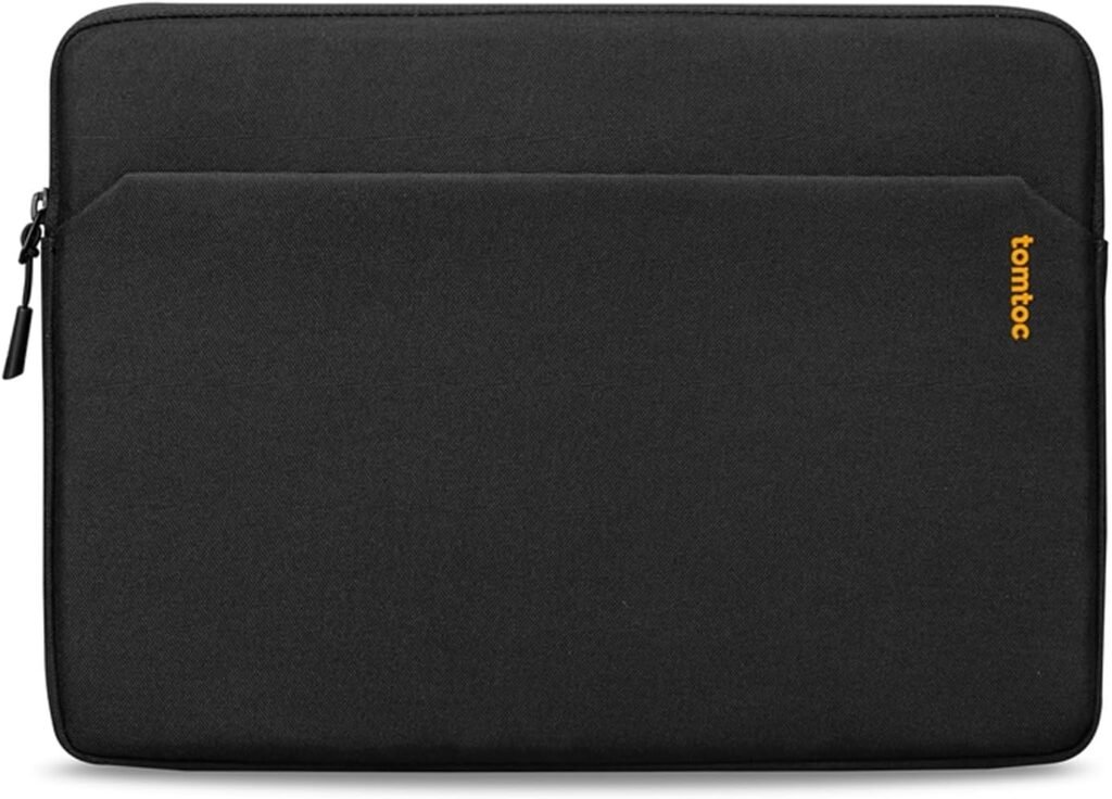 tomtoc Slim Laptop Sleeve Case for 13″ MacBook Air M3/A3113 2024 M2/A2681 M1/A2337, MacBook Pro M2/A2686, M1/A2338, Dell XPS 13 Plus, 13″ Surface Pro 2024